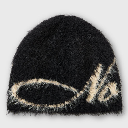 MOHAIR BEANIE | BLACK